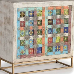 mutoni inspiration Kommode Dera Mangoholz Mehrfarbig 90X90><noscript><img width=