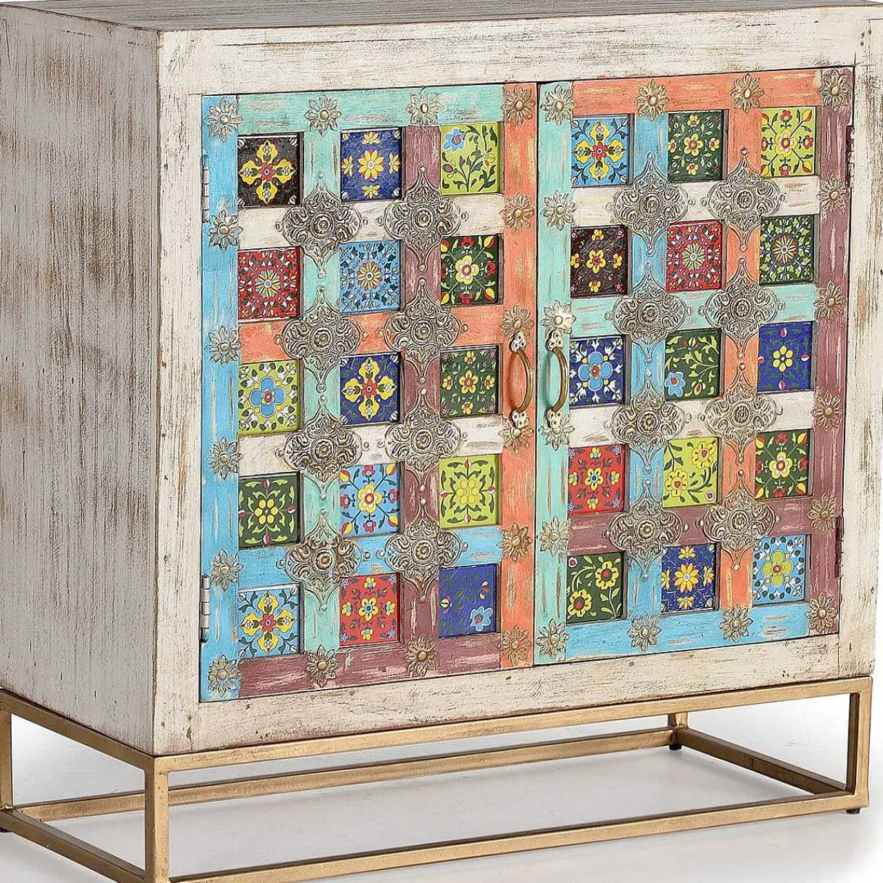 mutoni inspiration Kommode Dera Mangoholz Mehrfarbig 90X90> Kommoden