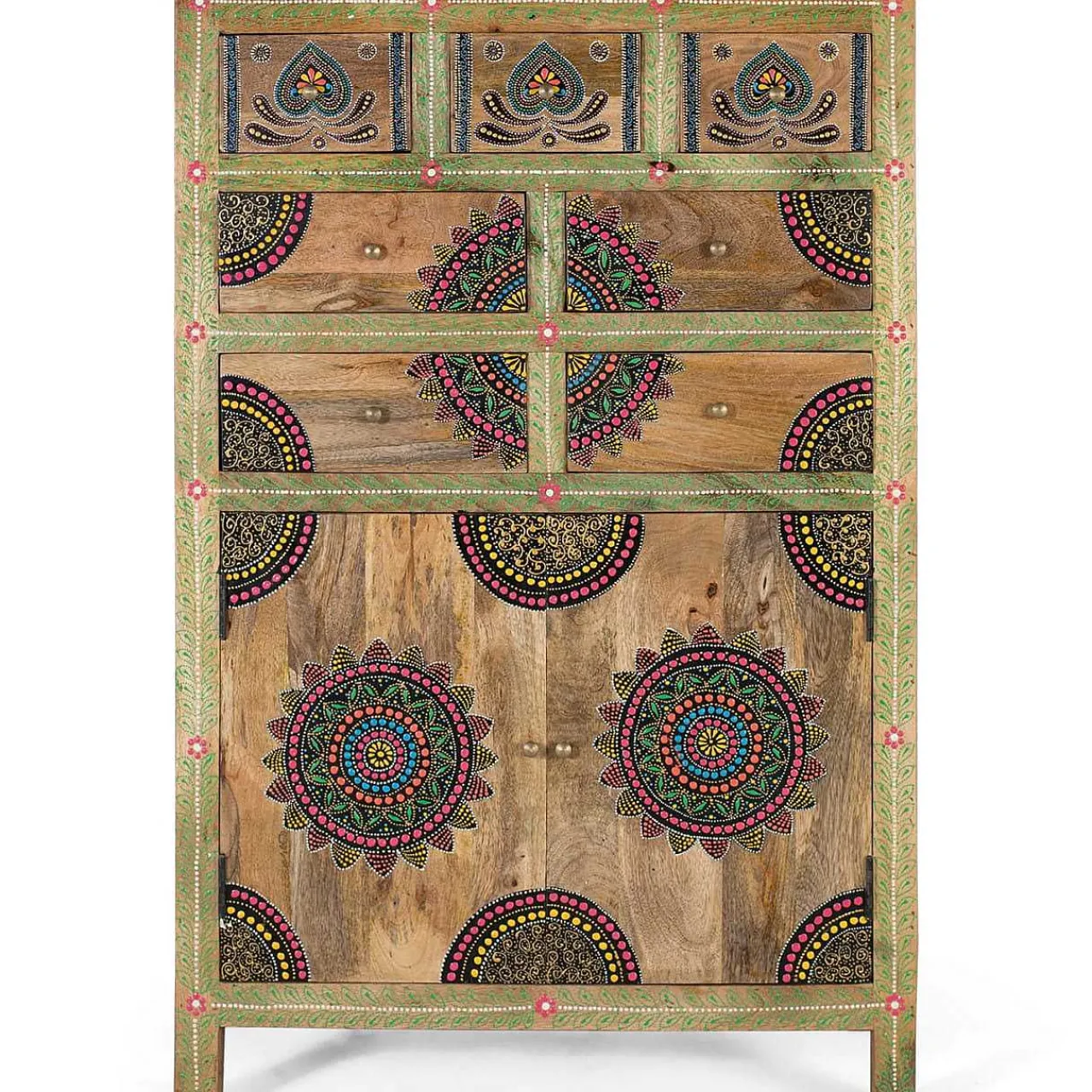 mutoni inspiration Kommode Mangoholz Natur 80X122> Kommoden