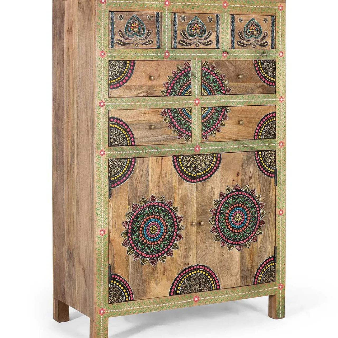 mutoni inspiration Kommode Mangoholz Natur 80X122> Kommoden