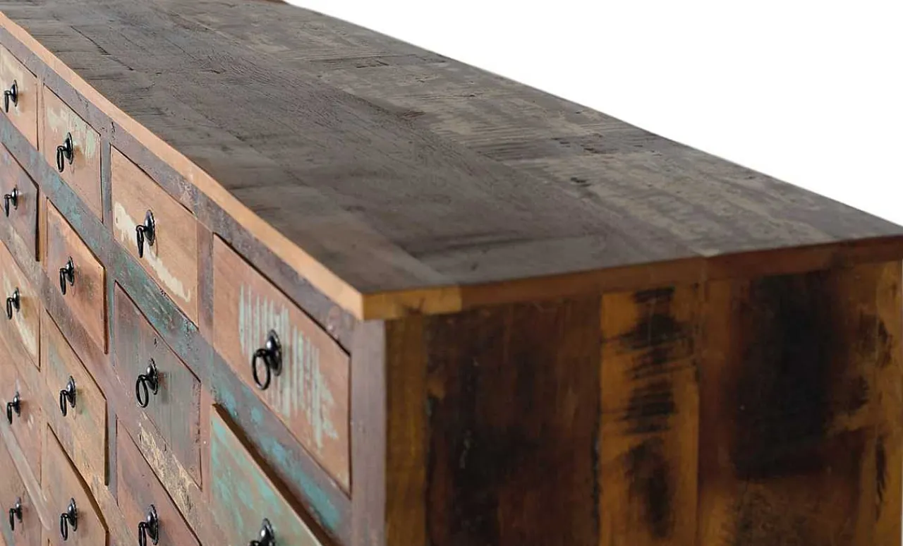 mutoni inspiration Kommode Recyceltes Holz Natur 150X110> Kommoden