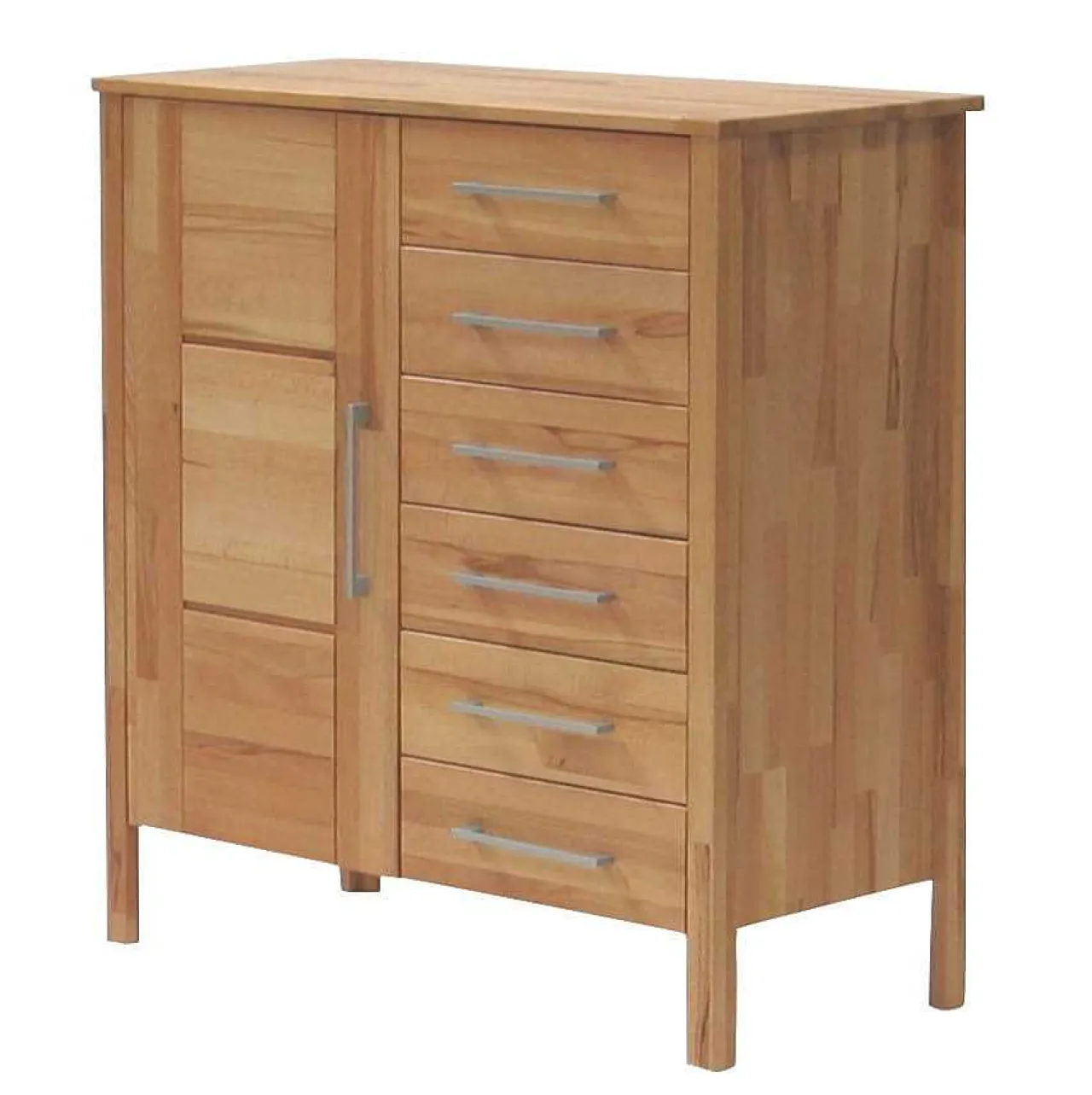 mutoni exquisite Kommode Skagen Buche Mit 1 Tur Und 6 Schubladen> Highboards