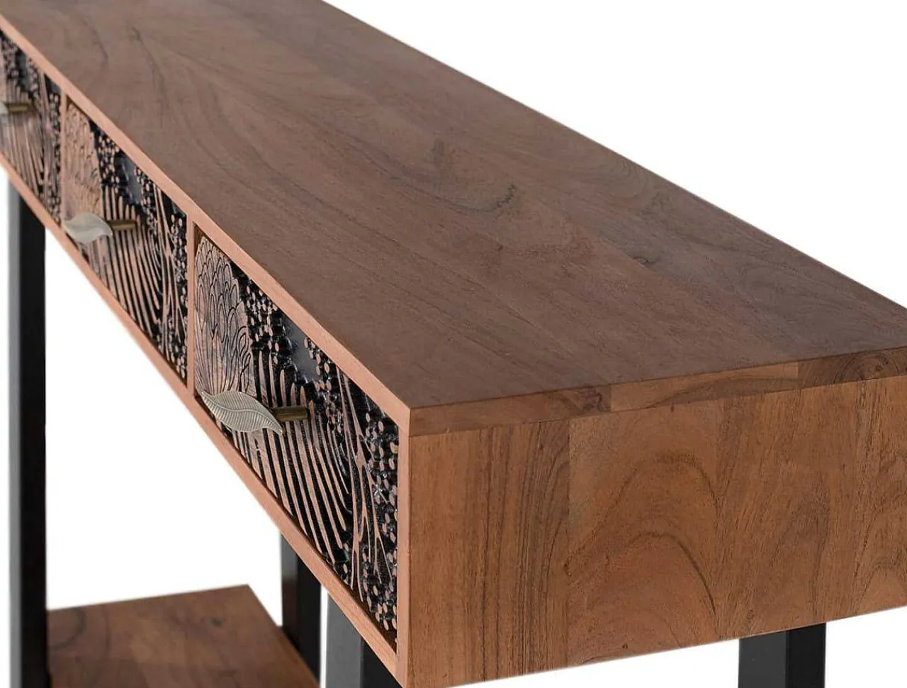 mutoni inspiration Konsole Akazienholz Natur 120X91> Konsolentische