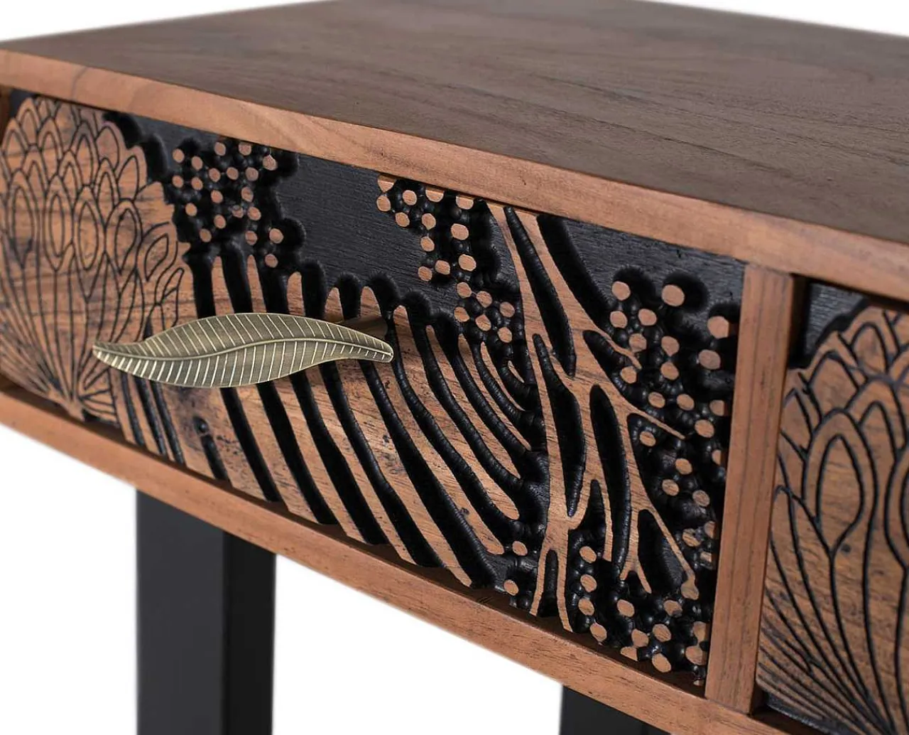 mutoni inspiration Konsole Akazienholz Natur 120X91> Konsolentische