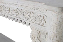mutoni inspiration Konsole Antique Mangoholz Antikweiss 180X90> Konsolentische