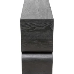 KARE Design Konsole Curve Schwarz 120X76><noscript><img width=