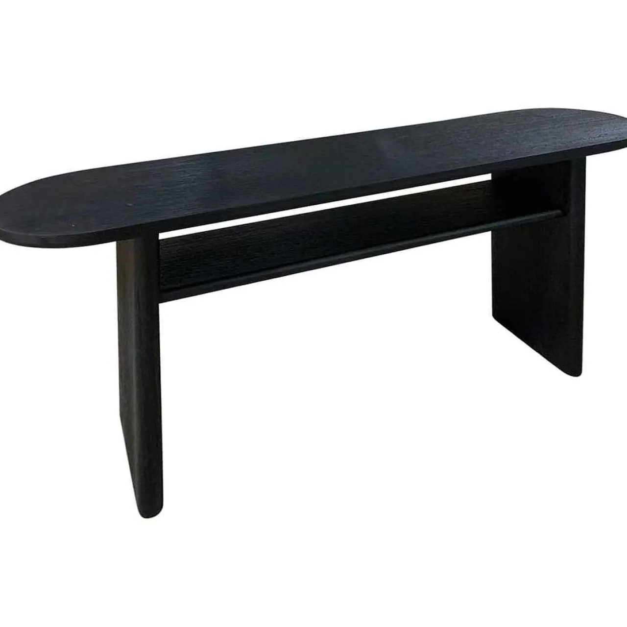 mutoni lifestyle Konsole Empire Oval Schwarz 160X80> Konsolentische