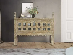 mutoni inspiration Konsole Mangoholz Natur 110X94> Konsolentische