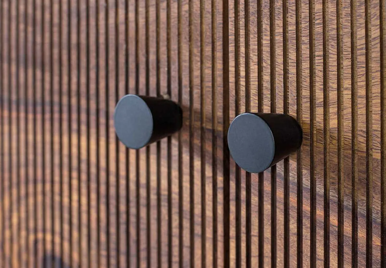 mutoni inspiration Konsole Quadra Palisanderholz Schwarz 90X80> Konsolentische