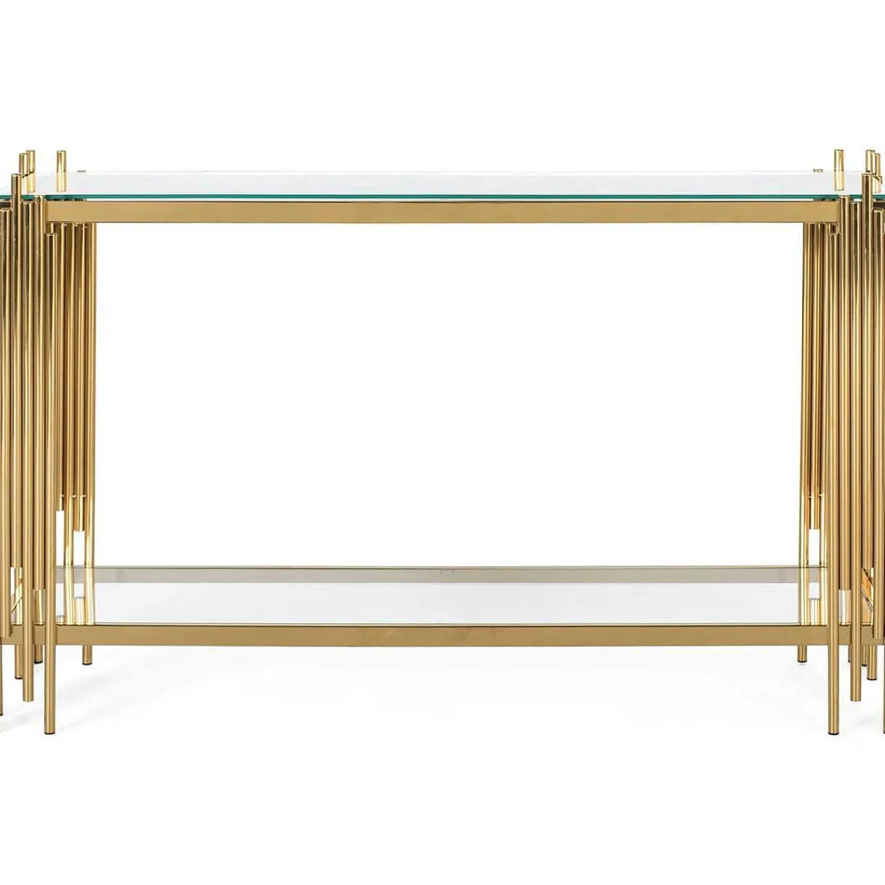 mutoni inspiration Konsole Rostfreier Stahl Gold 130X80> Konsolentische