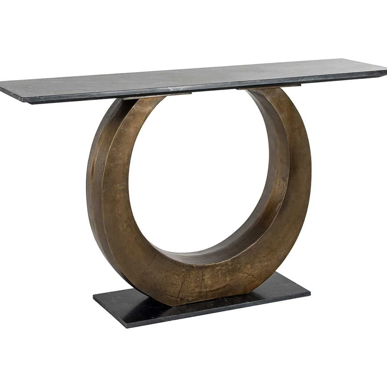 Richmond Interiors Konsolentisch Luna Marmor 140> Konsolentische