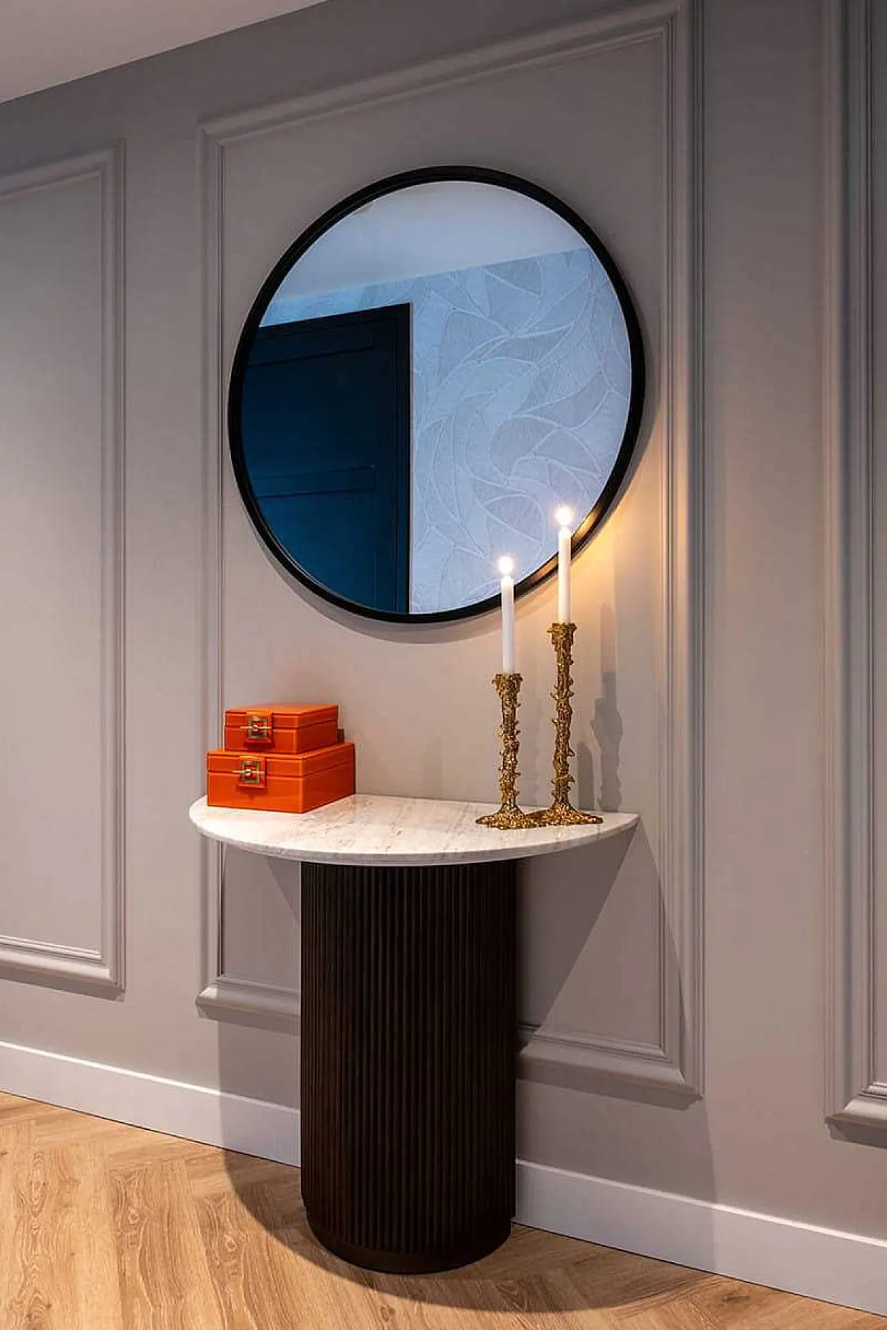 Richmond Interiors Konsolentisch Mayfield Marmor 90> Konsolentische