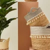 mutoni lifestyle Korb Bridget Grau Natur Rund (3Er-Set)> Boxen & Körbe