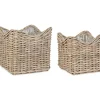 mutoni lifestyle Korb Grau (2Er-Set)> Boxen & Körbe