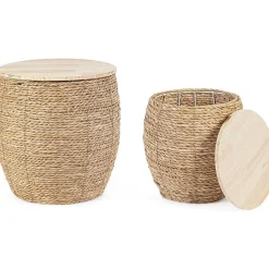 mutoni lifestyle Korb Shakir Natur Rund (2Er-Set)><noscript><img width=