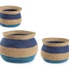 mutoni lifestyle Korb Ylenia Hoch Rund Amphore Natur (3Er-Set)> Boxen & Körbe