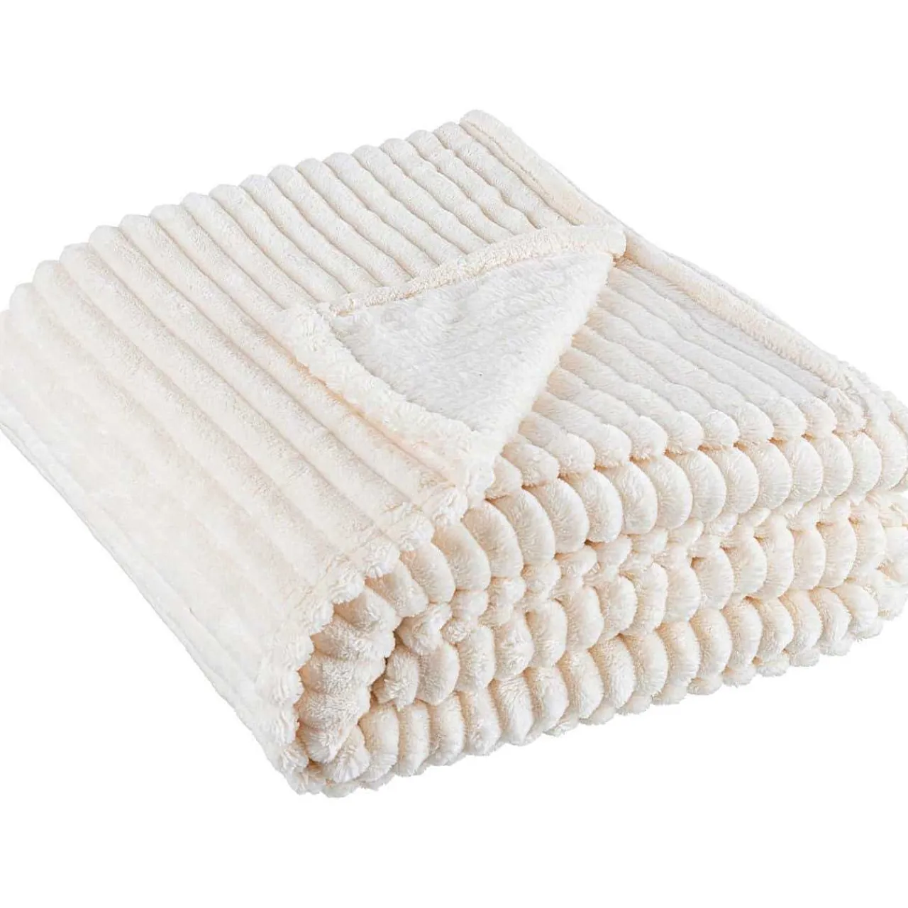 mutoni lifestyle Kuscheldecke Rachele Elfenbein 150X200> Tagesdecken & Plaids