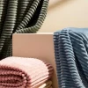 mutoni lifestyle Kuscheldecke Rachele Hellblau 150X200> Tagesdecken & Plaids