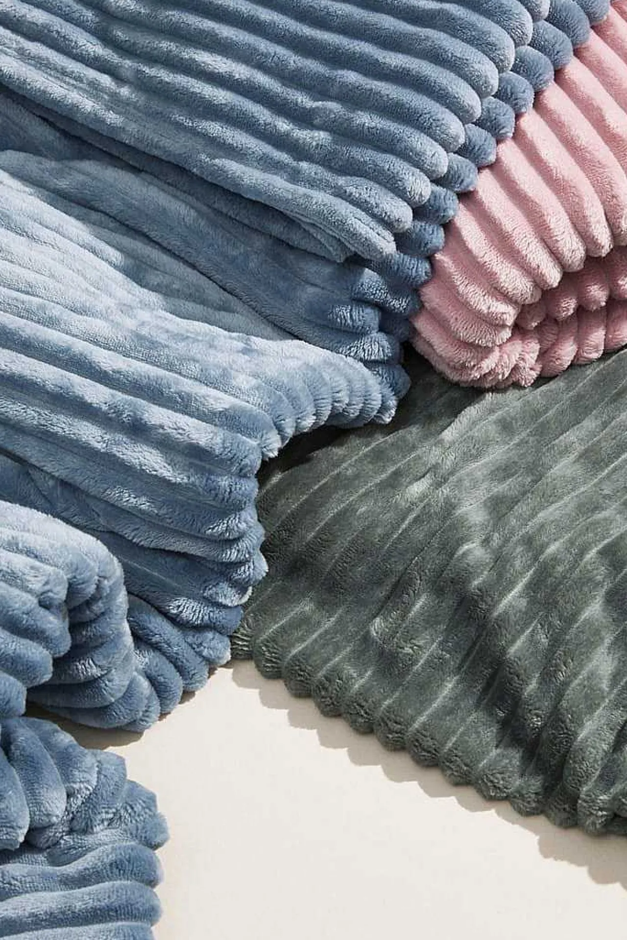 mutoni lifestyle Kuscheldecke Rachele Hellblau 150X200> Tagesdecken & Plaids