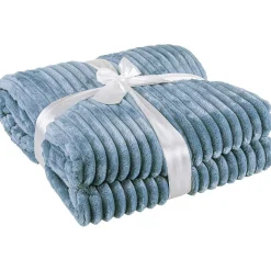 mutoni lifestyle Kuscheldecke Rachele Hellblau 150X200><noscript><img width=