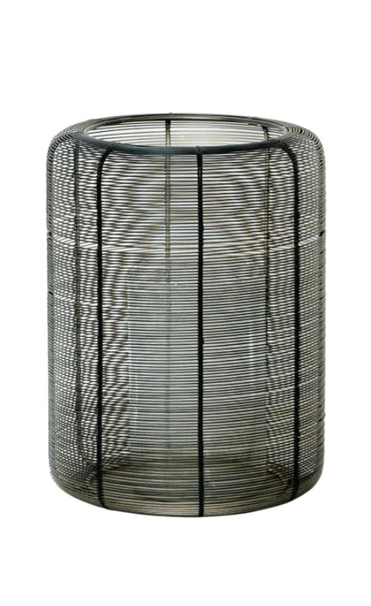 mutoni vintage Laterne Eisen Champagnersilber 26X26> Laternen