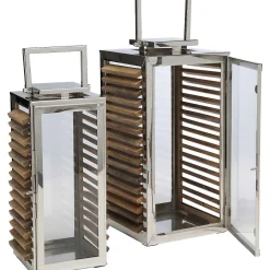 KARE Design Laterne Lamella (2Er-Set)> Laternen