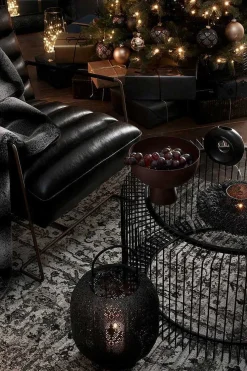 mutoni lifestyle Laterne Larjam Schwarz Rund><noscript><img width=