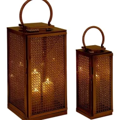 KARE Design Laterne Palazzo Vita Brass (2Er-Set)> Laternen