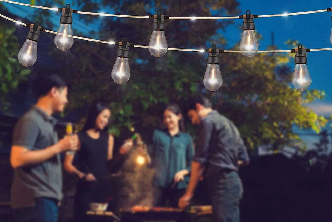 mutoni light Led Lichterkette Flutara Klar 10Xled> Lichterketten
