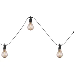 mutoni light Led Lichterkette Flutara Schwarz Matt 10Xled> Lichterketten