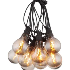 mutoni light Led Lichterkette Flutara Schwarz Matt 10Xled><noscript><img width=