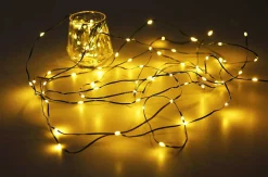mutoni light Led-Lichterkette Kunststoff Dunkelgrun 100Xled><noscript><img width=