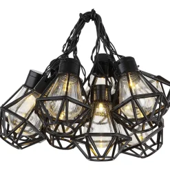 mutoni light Led-Lichterkette Kunststoff Schwarz 10Xled 230X8X10><noscript><img width=