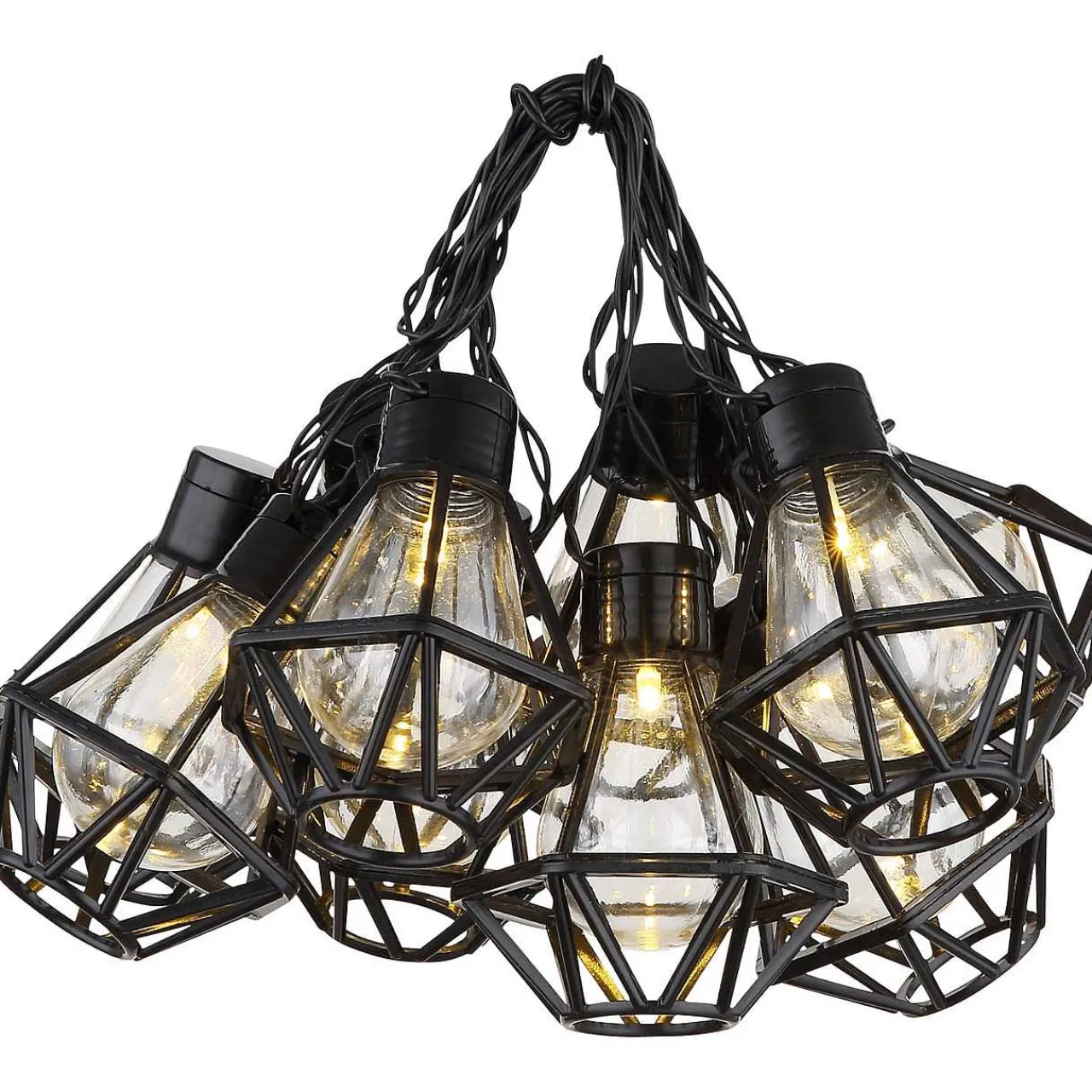 mutoni light Led-Lichterkette Kunststoff Schwarz 10Xled 230X8X10> Led-Stripes Und Lichterketten