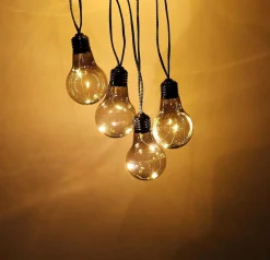 mutoni light Lichterkette Kunststoff Schwarz 10Xled> Led-Stripes Und Lichterketten