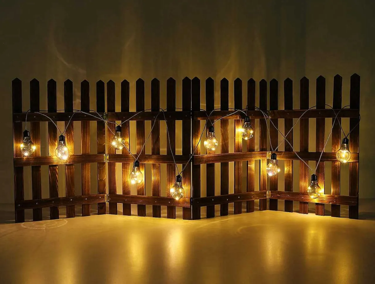 mutoni light Lichterkette Kunststoff Schwarz 10Xled> Led-Stripes Und Lichterketten