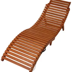 mutoni pleasure Liegestuhl Nassau Eukalyptus Braun><noscript><img width=