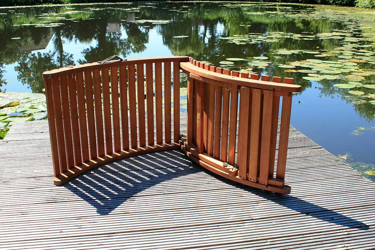 mutoni pleasure Liegestuhl Nassau Eukalyptus Braun> Gartenliegen
