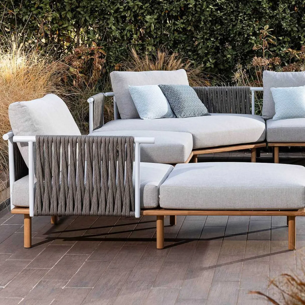mutoni ethnic Loungemodul Bahia Doppel Mit Sitzkissen> Loungeelemente