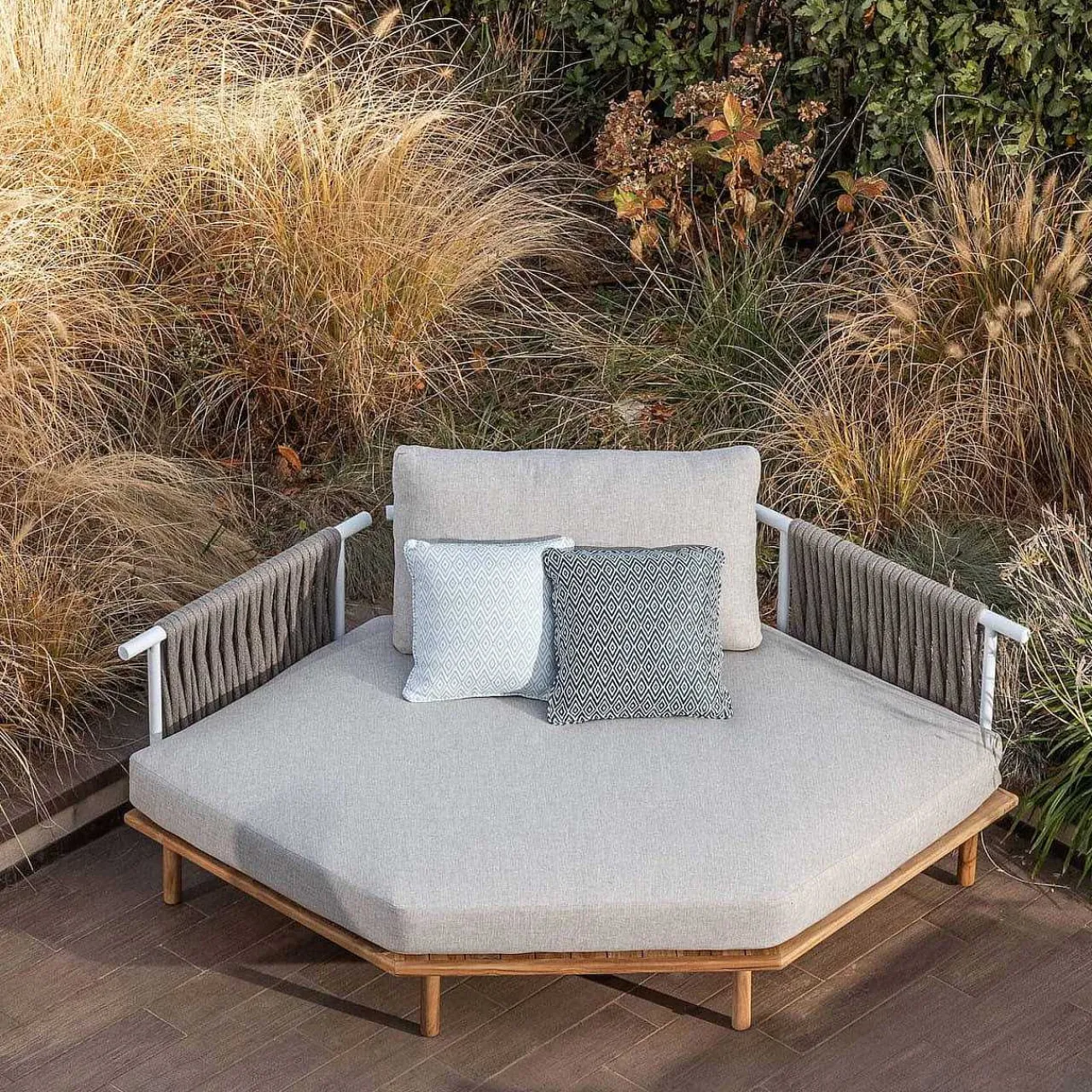 mutoni ethnic Loungemodul Bahia Sechseck Mit Sitzkissen> Loungeelemente