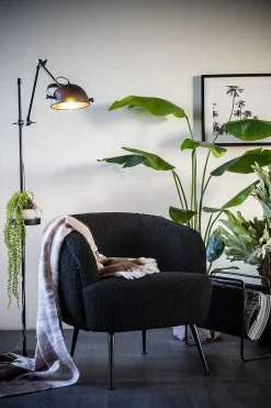 By-Boo Loungesessel Babe Schwarz><noscript><img width=