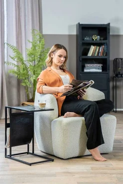 Eleonora Loungesessel Charlotte Copenhagen Ecru><noscript><img width=