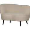 mutoni living Loungesessel Sara Links Teddy Offwhite> Loungesessel