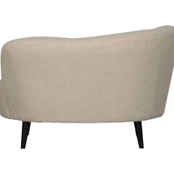 mutoni living Loungesessel Sara Links Teddy Offwhite> Loungesessel