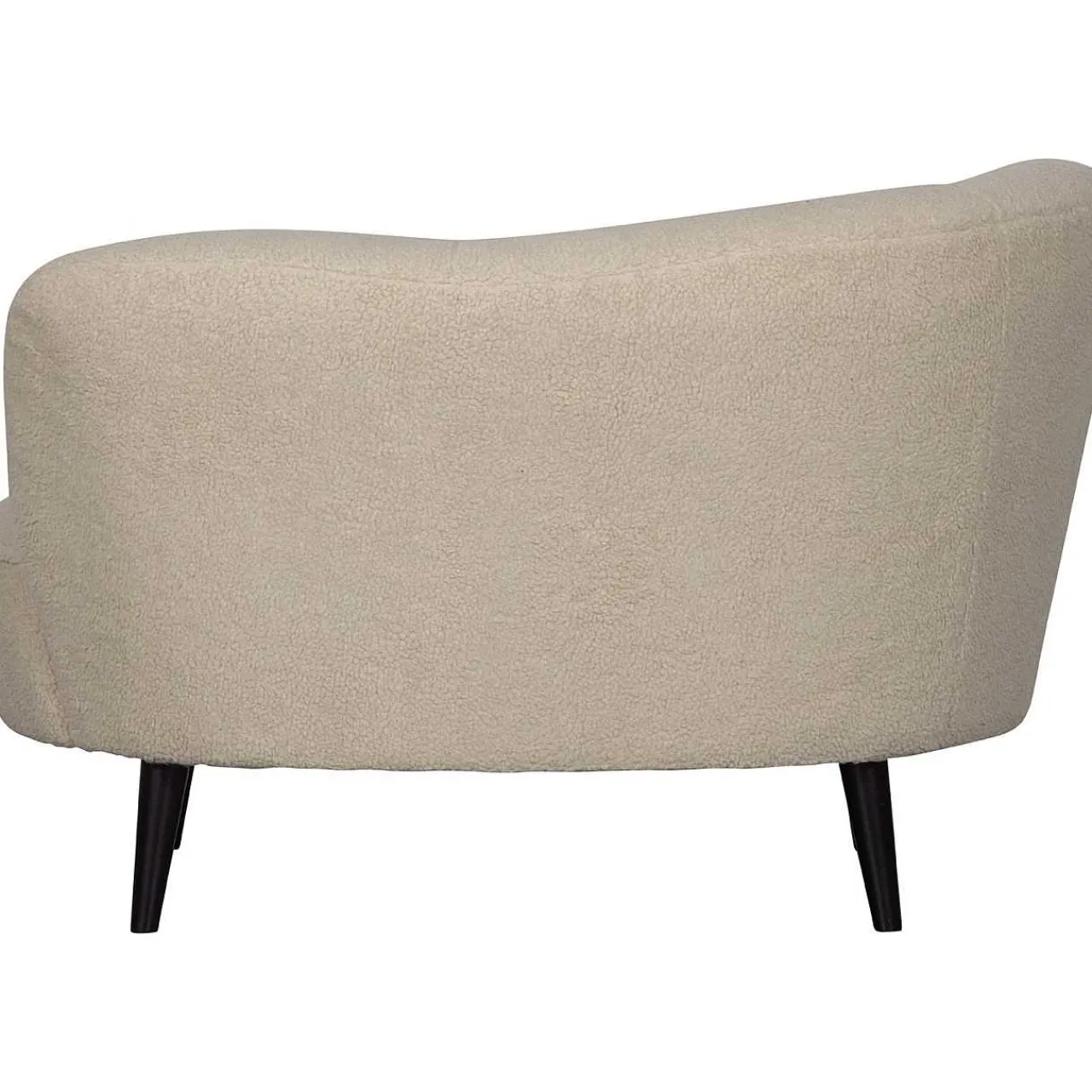 mutoni living Loungesessel Sara Links Teddy Offwhite> Loungesessel