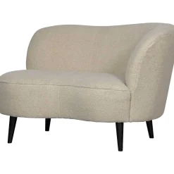 mutoni living Loungesessel Sara Rechts Teddy Offwhite> Loungesessel