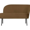 mutoni living Loungesessel Vogue Rechts Velvet Honiggelb> Loungesessel
