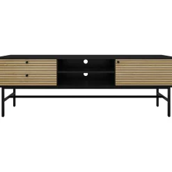 mutoni casual Lowboard Echtholzfurnier 150X40X60 Schwarz> Lowboards