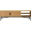 mutoni casual Lowboard Flubna Natur Schwarz 160> Lowboards