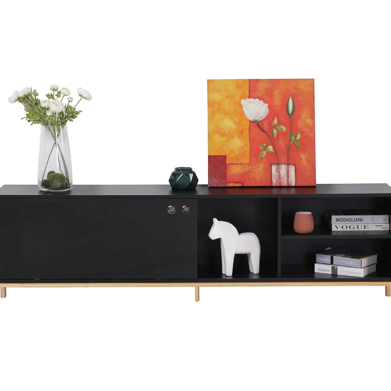 mutoni trend Lowboard Melamindekor Natur 185X34X54> Lowboards